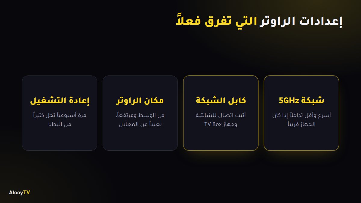 إعدادات الراوتر التي تقلل التقطيع: شبكة 5GHz وكابل الشبكة ومكان الراوتر